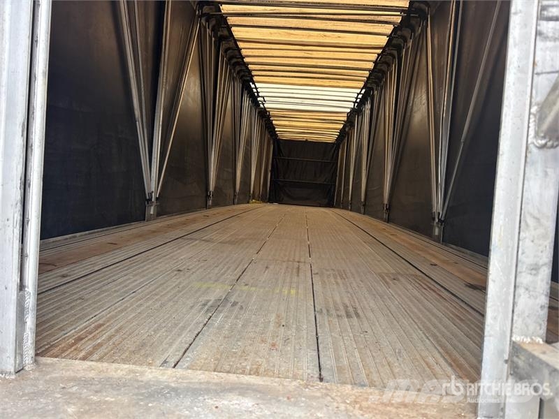MAC 53 ft T/A Spread Axle Curtain Side Trailer Rimorchi centinati