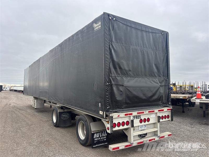 MAC 53 ft T/A Spread Axle Curtain Side Trailer Rimorchi centinati