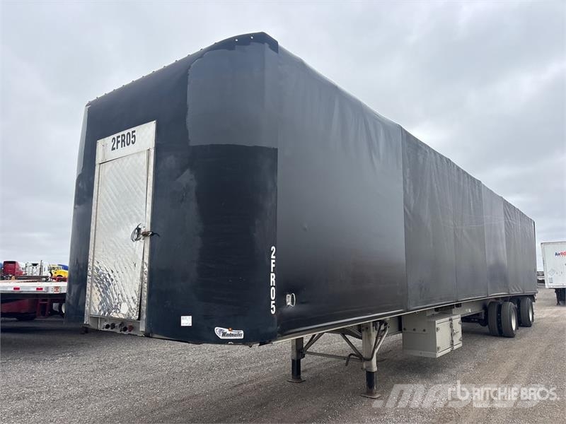MAC 53 ft T/A Spread Axle Curtain Side Trailer Rimorchi centinati