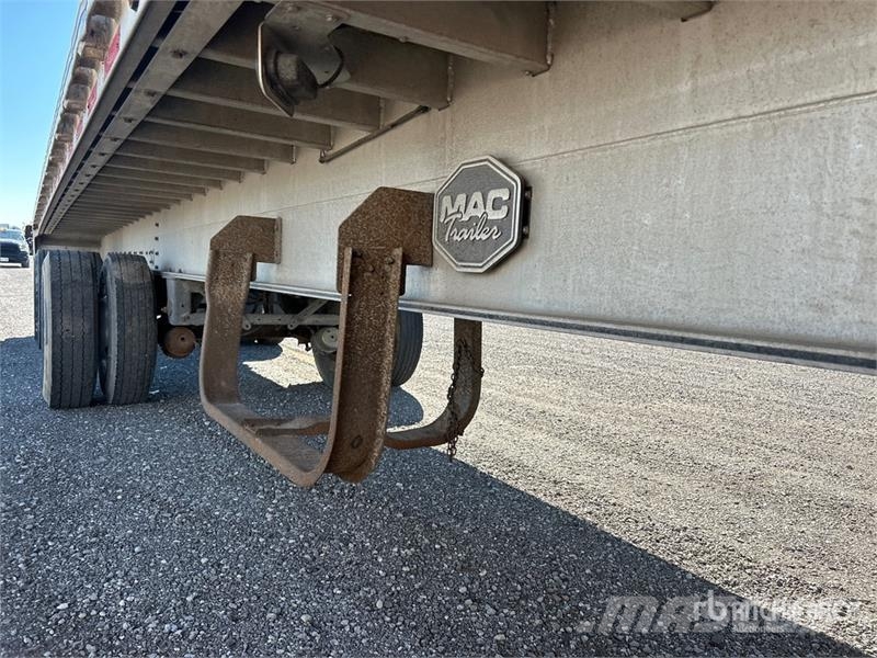 MAC 53 ft T/A Spread Axle Flatbed Trailer Valníky