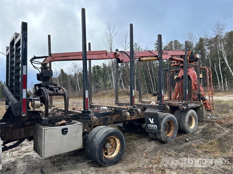 Mack CV713 Truck Mounted Self Loader Log Loader Knuckleboom læssere