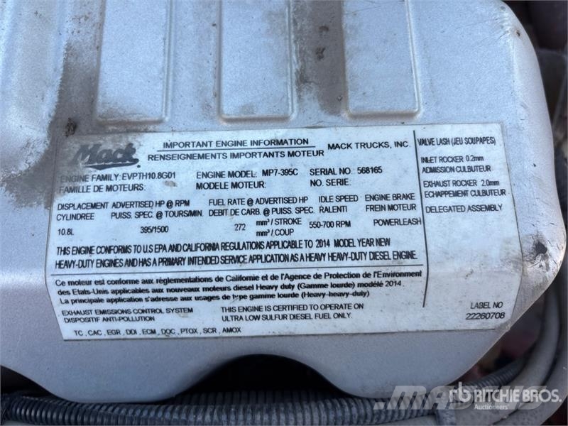 Mack CXU613 وحدات الجر