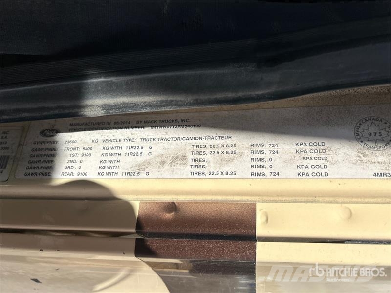 Mack CXU613 Autotractoare