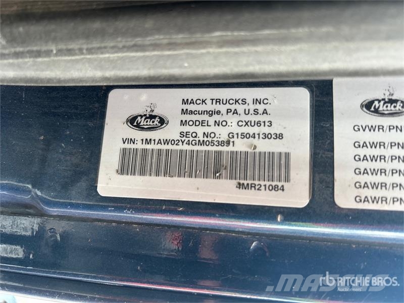 Mack CXU613 Sattelzugmaschinen