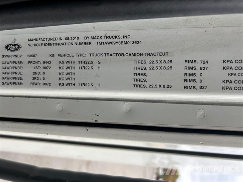 Mack CXU613 Tractor Units