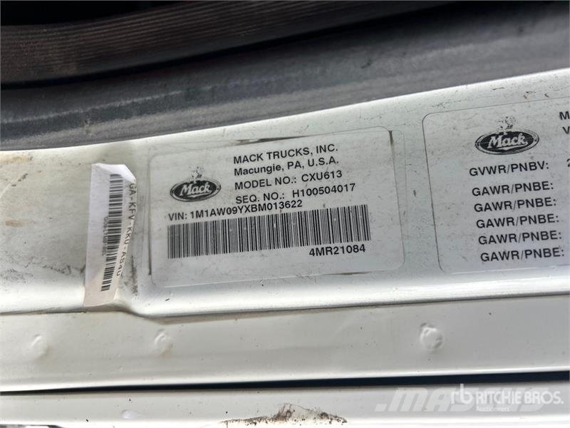 Mack CXU613 Ciągniki siodłowe