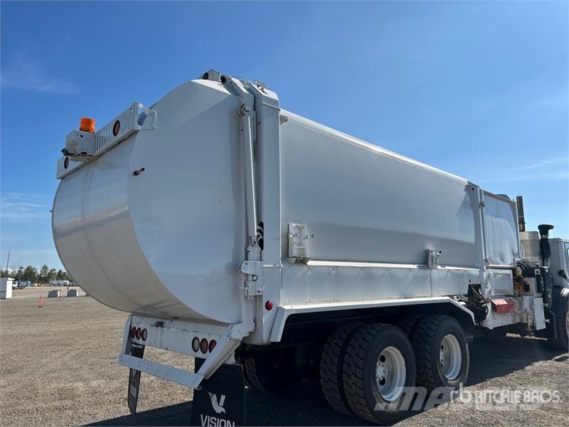 Mack LEU (TerraPro) 6x4 Side Loader Waste Collection Tr Camion dei rifiuti