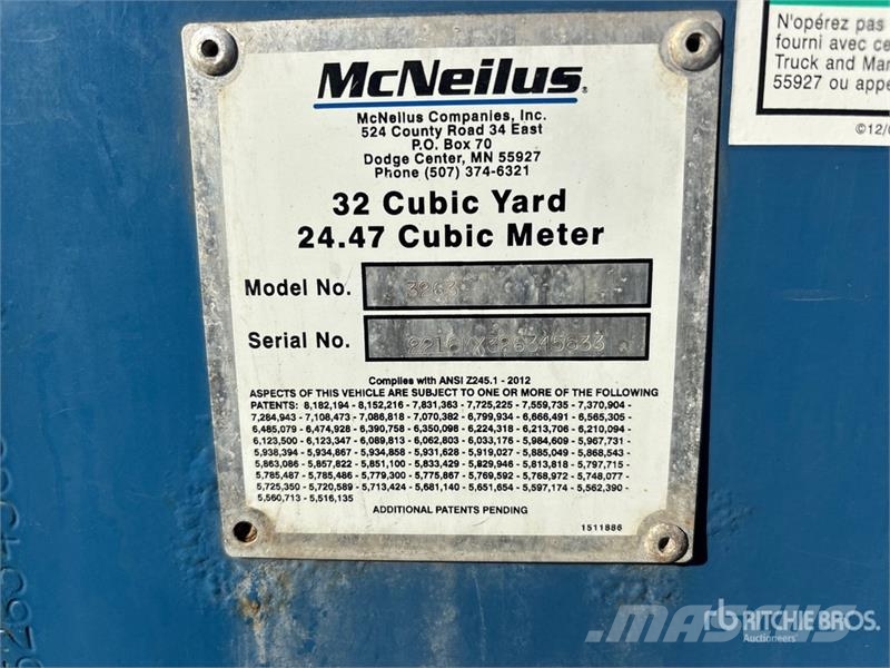 Mack MRU613 Hulladék szállítók
