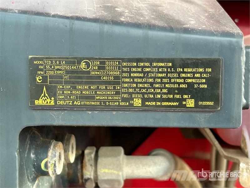 Magni TH5.5.19 Telehandler 텔러 핸들러