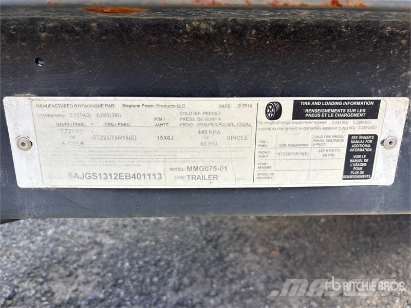 Magnum MMG75 Dieselgeneraattorit