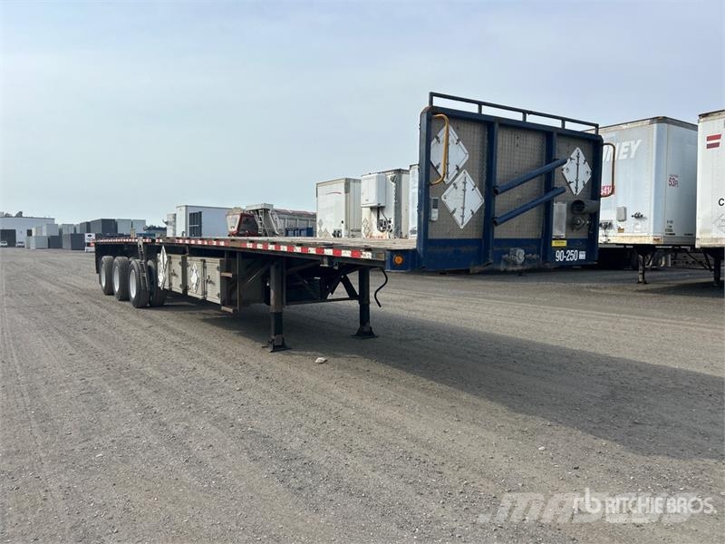 Manac 10348 48 ft Tri/A Flatbed Trailer Prikolice platforme/otvoreni sanduk