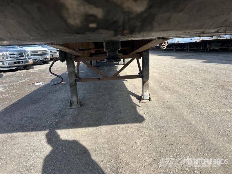 Manac 10348 50 ft T/A Flatbed Trailer Rimorchi con sponde ribaltabili