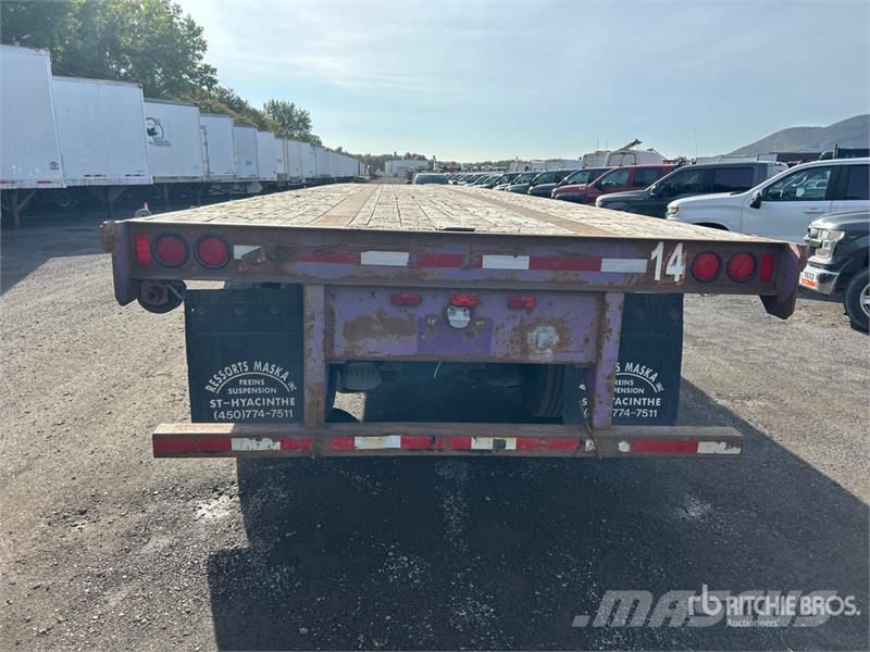Manac 10348 50 ft T/A Flatbed Trailer Rimorchi con sponde ribaltabili