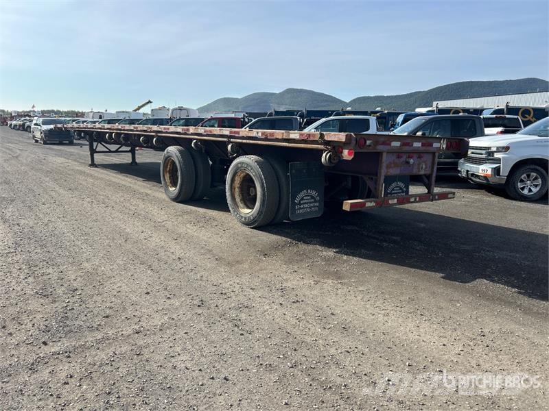 Manac 10348 50 ft T/A Flatbed Trailer Rimorchi con sponde ribaltabili