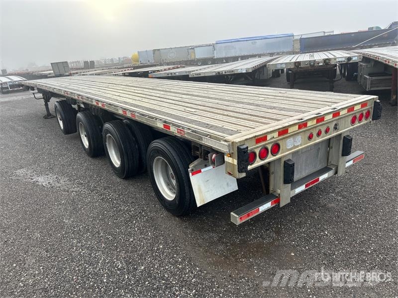 Manac 104 53 ft Quad/A Flatbed Trailer Prikolice platforme/otvoreni sanduk