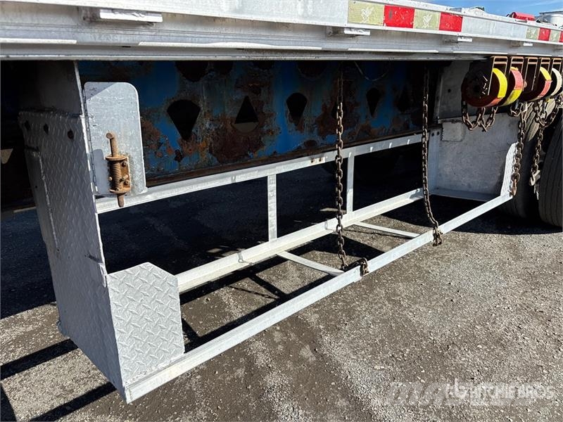 Manac 10433 kg 38 ft T/A B-Train Lead Flatbed Trailer Anhænger med lad/Flatbed