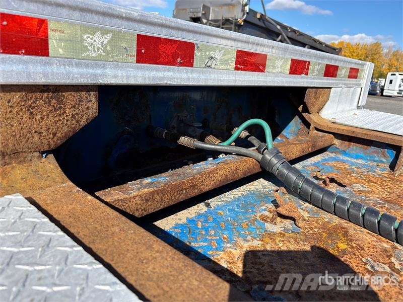 Manac 10433 kg 38 ft T/A B-Train Lead Flatbed Trailer Anhænger med lad/Flatbed
