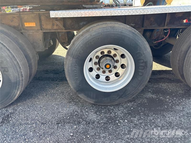 Manac 10433 kg 38 ft T/A B-Train Lead Flatbed Trailer Anhænger med lad/Flatbed