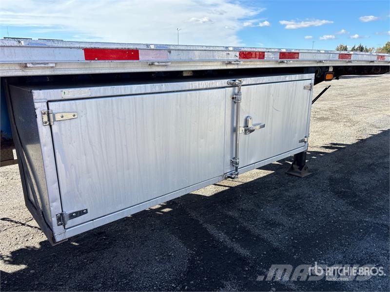 Manac 10433 kg 38 ft T/A B-Train Lead Flatbed Trailer Anhænger med lad/Flatbed