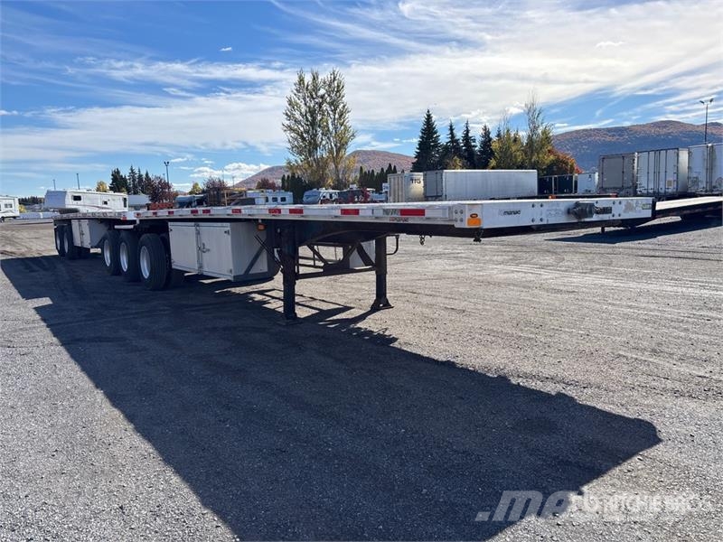 Manac 10433 kg 38 ft T/A B-Train Lead Flatbed Trailer Anhænger med lad/Flatbed