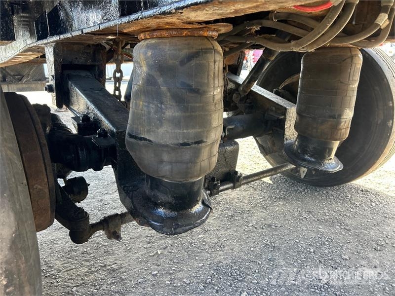 Manac 10453 53 ft Quad/A Flatbed Trailer Vlakke laadvloer