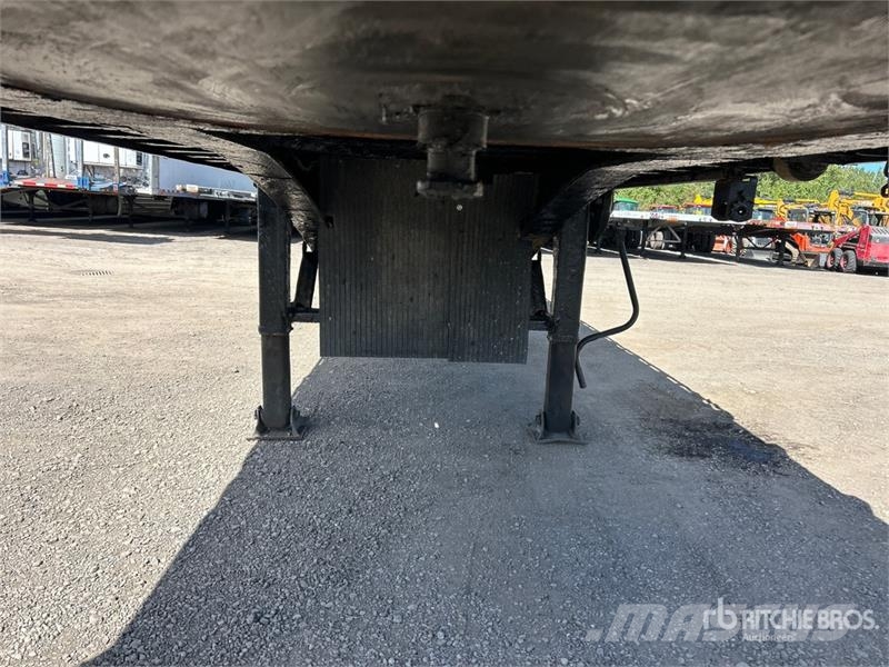 Manac 10453 53 ft Quad/A Flatbed Trailer Vlakke laadvloer