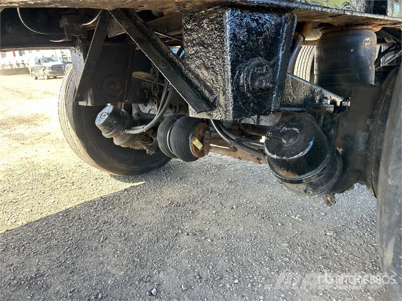 Manac 10453 53 ft Quad/A Flatbed Trailer Vlakke laadvloer