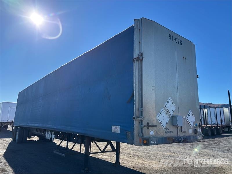 Manac 11248 48 ft T/A Curtain Side Trailer Тентованные прицепы