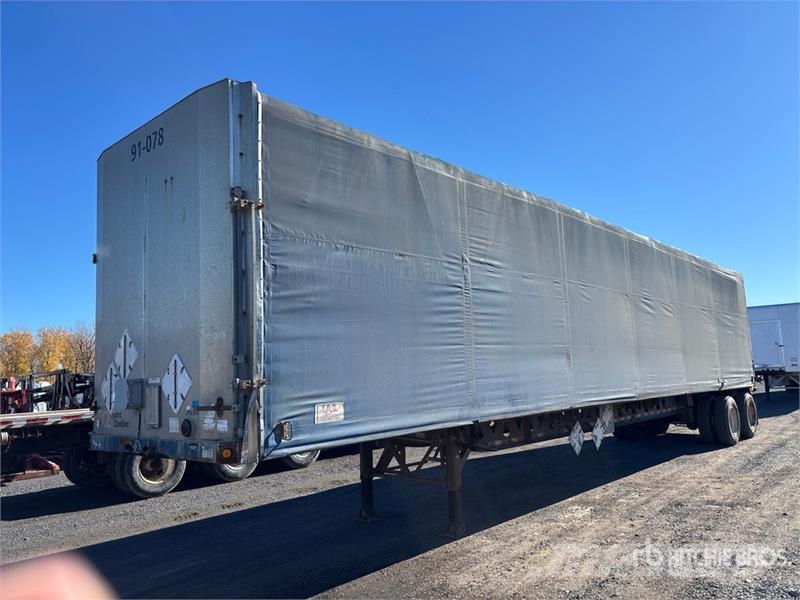 Manac 11248 48 ft T/A Curtain Side Trailer Тентованные прицепы