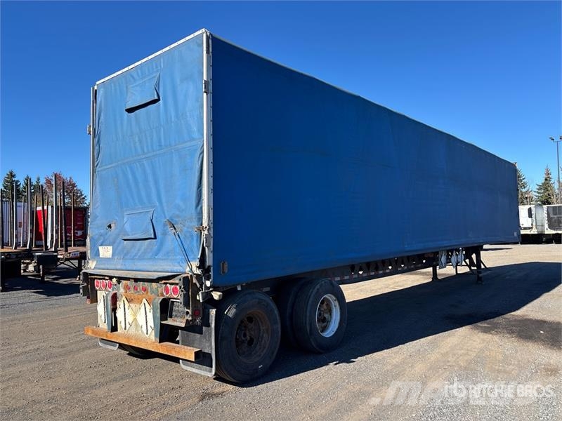 Manac 11248 48 ft T/A Curtain Side Trailer Тентованные прицепы