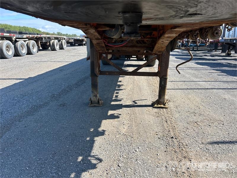 Manac 12453A030 53 ft Quad/A Flatbed Trailer Platformas/izkraušana no sāniem