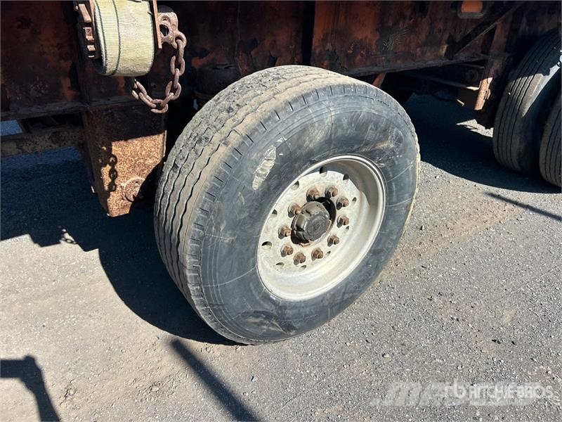 Manac 12453A030 53 ft Quad/A Flatbed Trailer Platformas/izkraušana no sāniem