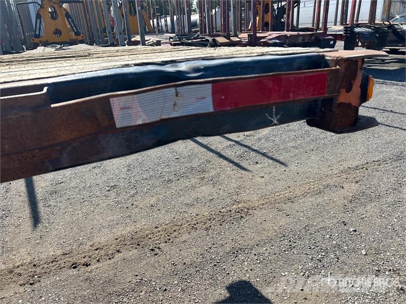 Manac 12453A030 53 ft Quad/A Flatbed Trailer Platformas/izkraušana no sāniem