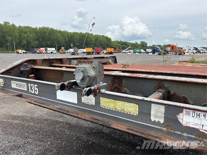 Manac 13148 S/A Lowboy Trailer Низькорамні причепи