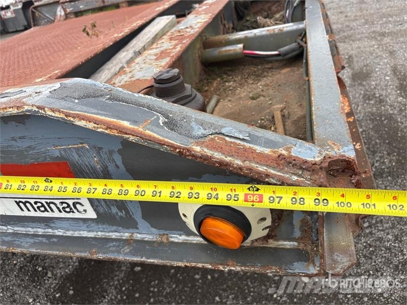 Manac 13148 S/A Lowboy Trailer Низькорамні причепи