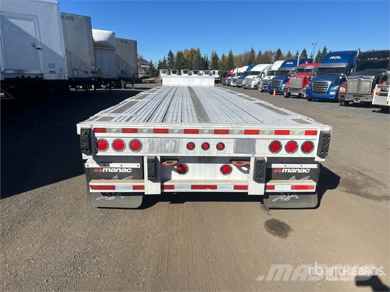 Manac 13348B409 48 ft Tri/A Step Deck Trailer Mélybölcsős