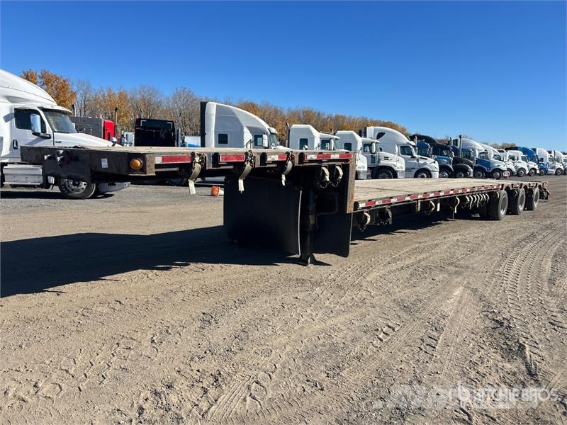 Manac 13353 53 ft Tri/A Step Deck Trailer Mélybölcsős