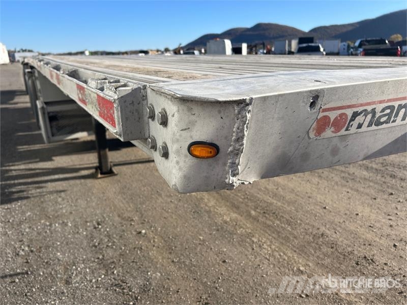 Manac 17326 26 ft Tri/A Super B-Train Lead Flatbed Trail Прицепы-платформы/боковая разгрузка