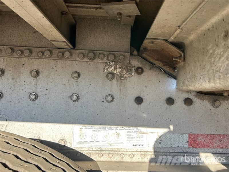 Manac 17326 26 ft Tri/A Super B-Train Lead Flatbed Trail Прицепы-платформы/боковая разгрузка