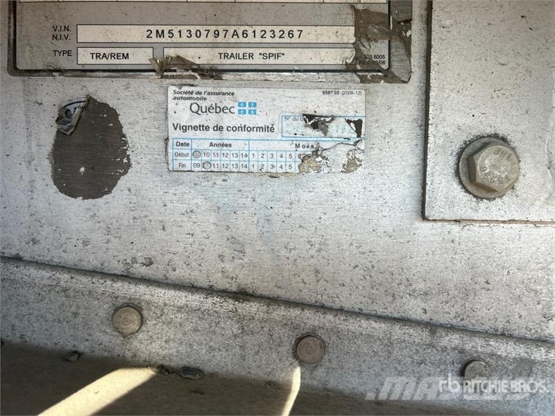 Manac 17326 26 ft Tri/A Super B-Train Lead Flatbed Trail Прицепы-платформы/боковая разгрузка
