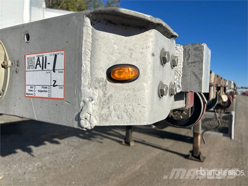 Manac 17326 26 ft Tri/A Super B-Train Lead Flatbed Trail Прицепы-платформы/боковая разгрузка