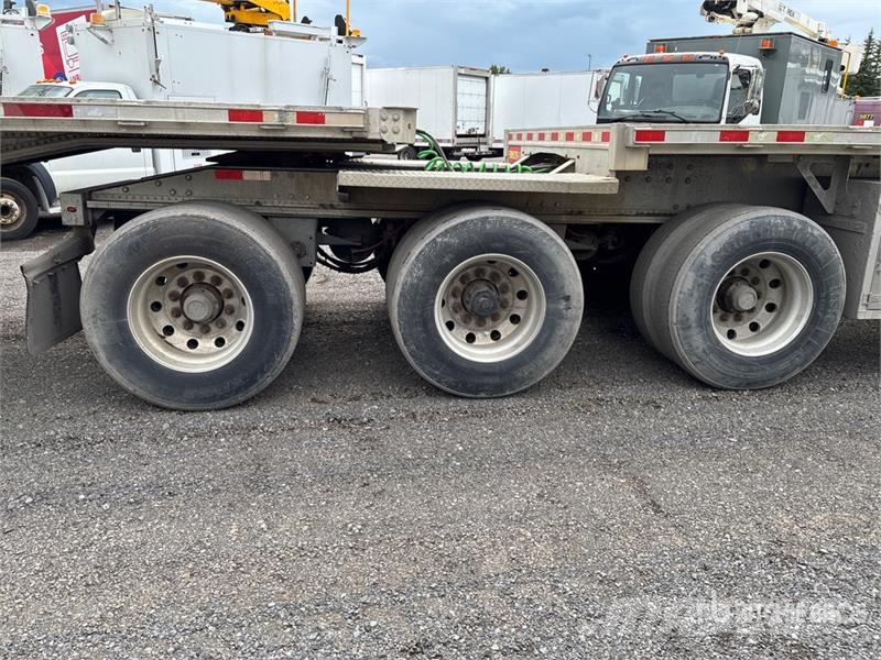 Manac 28 ft Quad/A Super B-Train Lead Flatbed Trailer Prikolice platforme/otvoreni sanduk