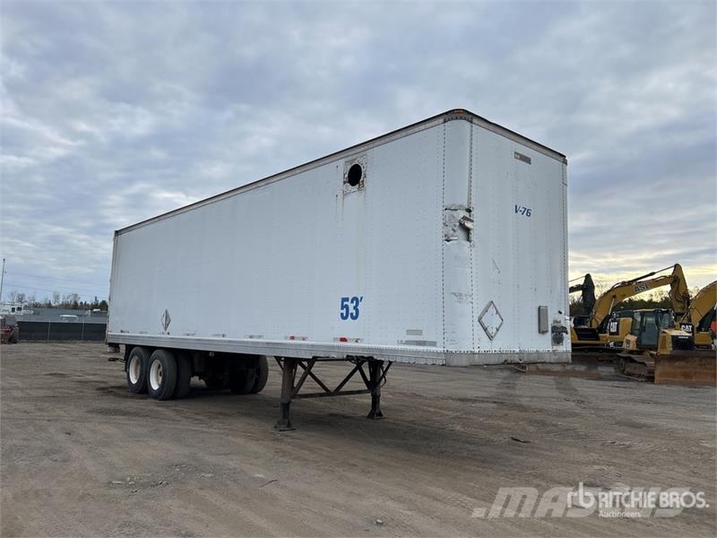 Manac 38 ft T/A Van Trailer Прицепы-фургоны