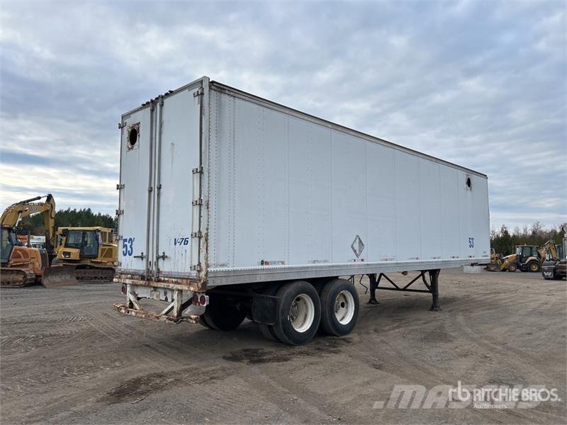 Manac 38 ft T/A Van Trailer Прицепы-фургоны