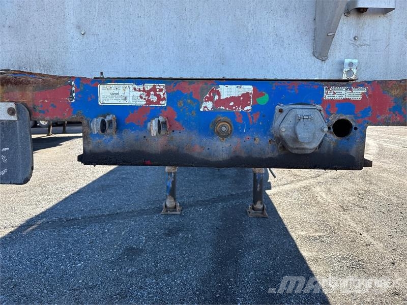 Manac 41444C33 45 ft Quad/A Aluminum End Dump Trailer Vyklápacie prívesy