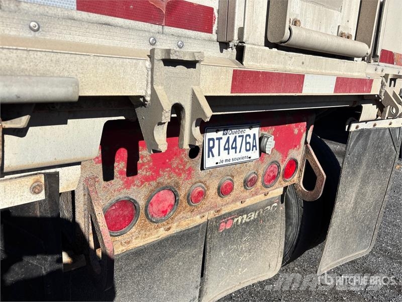 Manac 41444C33 45 ft Quad/A Aluminum End Dump Trailer Vyklápacie prívesy
