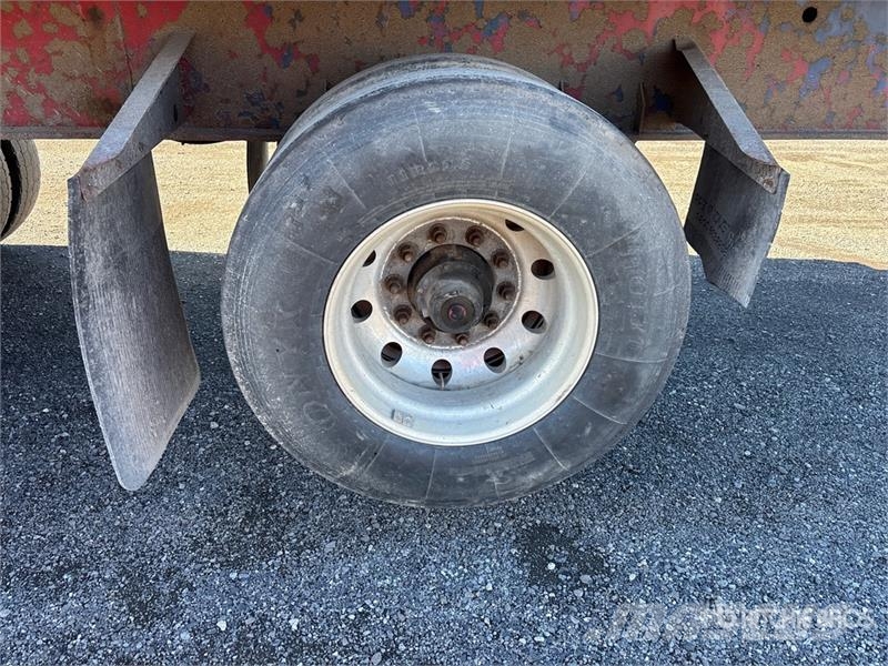 Manac 41444C33 45 ft Quad/A Aluminum End Dump Trailer Vyklápacie prívesy