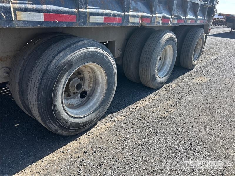 Manac 44 ft Quad/A Moving Floor Trailer Puspriekabės su grindimis