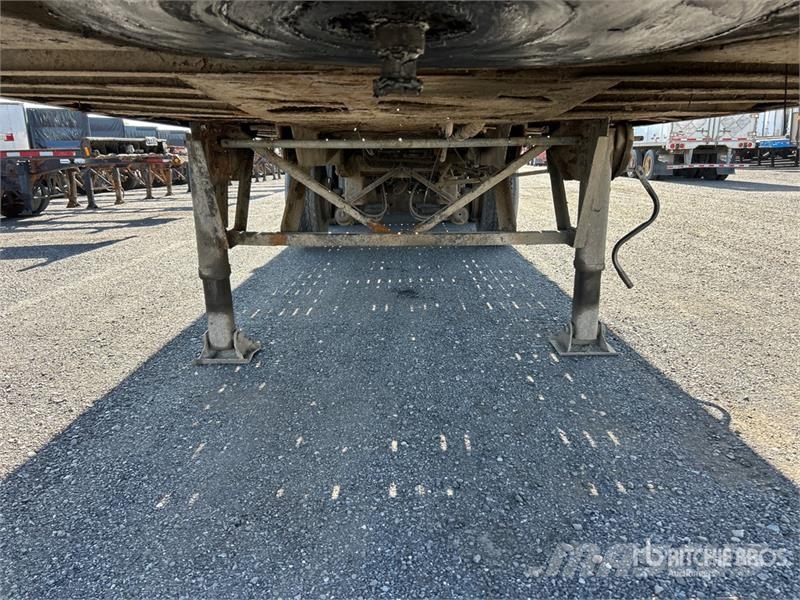 Manac 44 ft Quad/A Moving Floor Trailer Puspriekabės su grindimis