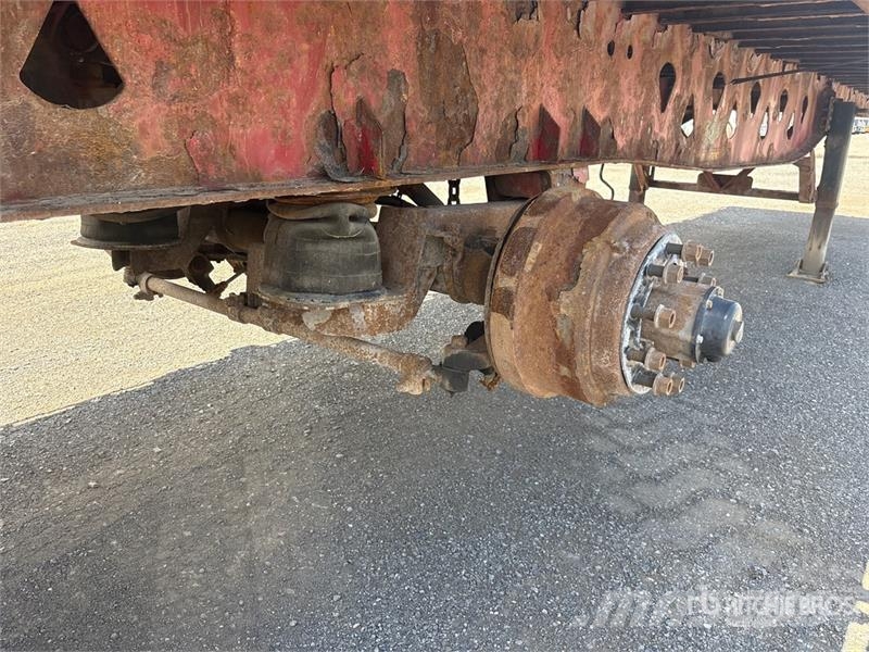 Manac 48 ft Quad/A Flatbed Trailer مقطوروات مسطحة/مفصلية الجوانب